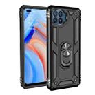 For OPPO Reno4 Lite Shockproof TPU + PC Protective Case with 360 Degree Rotating Holder(Black) - 1