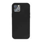 For iPhone 12 mini TOTUDESIGN Royal Series PU Leather Case (Black) - 1