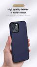 For iPhone 12 mini TOTUDESIGN Royal Series PU Leather Case (Black) - 6
