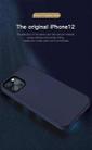 For iPhone 12 mini TOTUDESIGN Royal Series PU Leather Case (Blue) - 3