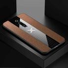 For Xiaomi Mi 9T / Redmi K20 XINLI Stitching Cloth Texture Shockproof TPU Protective Case(Brown) - 1