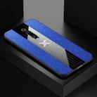 For Xiaomi Mi 9T / Redmi K20 XINLI Stitching Cloth Texture Shockproof TPU Protective Case(Blue) - 1