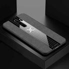For Xiaomi Redmi Note 8 Pro XINLI Stitching Cloth Texture Shockproof TPU Protective Case(Gray) - 1