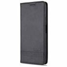 For vivo Y52s AZNS Magnetic Calf Texture Horizontal Flip Leather Case with Card Slots & Holder & Wallet(Black) - 1