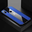 For Xiaomi Mi 6X / A2 XINLI Stitching Cloth Texture Shockproof TPU Protective Case(Blue) - 1