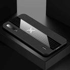 For Xiaomi Mi CC9 XINLI Stitching Cloth Texture Shockproof TPU Protective Case(Black) - 1
