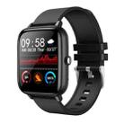 P6 1.54 inch TFT Color Screen IP68 Waterproof Smart Bracket, Support Bluetooth Call / Sleep Monitoring / Heart Rate Monitoring(Black) - 1