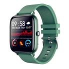P6 1.54 inch TFT Color Screen IP68 Waterproof Smart Bracket, Support Bluetooth Call / Sleep Monitoring / Heart Rate Monitoring(Green) - 1