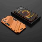 For iPhone 12 Punk Armor 2 in 1 PC + TPU Shockproof Case with Invisible Holder(Orange) - 1