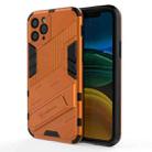 For iPhone 11 Punk Armor 2 in 1 PC + TPU Shockproof Case with Invisible Holder (Orange) - 1