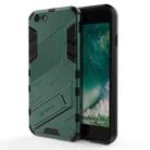 Punk Armor 2 in 1 PC + TPU Shockproof Case with Invisible Holder For iPhone 6 & 6s(Green) - 1