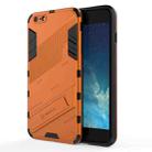 Punk Armor 2 in 1 PC + TPU Shockproof Case with Invisible Holder For iPhone 6 Plus & 6s  Plus(Orange) - 1