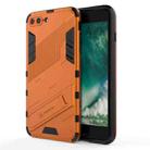 Punk Armor 2 in 1 PC + TPU Shockproof Case with Invisible Holder For iPhone 7 Plus & 8  Plus(Orange) - 1