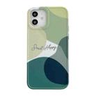 Painted Pattern IMD Shockproof Protective Case For iPhone 11 Pro Max(Green) - 1