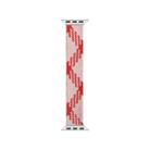 WIWU Woven Single Loop Hit Color Watch Band For Apple Watch Series 9&8&7 41mm / SE 3&SE 2&6&SE&5&4 40mm / 3&2&1 38mm, Size:S(Pink+Red) - 1