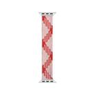 WIWU Woven Single Loop Hit Color Watch Band For Apple Watch Series 9&8&7 41mm / SE 3&SE 2&6&SE&5&4 40mm / 3&2&1 38mm, Size:M(Pink+Red) - 1