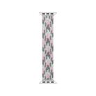 WIWU Woven Single Loop Hit Color Watch Band For Apple Watch Ultra 49mm&Watch Ultra 2 49mm / Series 9&8&7 45mm / SE 3&SE 2&6&SE&5&4 44mm / 3&2&1 42mm, Size:L(Gray+Pink+Lake Blue) - 1