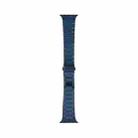 WIWU Three Beads Ultra-thin Stainless Steel Watch Band For Apple Watch Ultra 49mm&Watch Ultra 2 49mm / Series 9&8&7 45mm / SE 3&SE 2&6&SE&5&4 44mm / 3&2&1 42mm, Color:Royal Blue - 1
