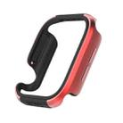 WIWU Defense Armor King Kong Frame Protective Case For Apple Watch Series 6 & SE & 5 & 4 40mm / 3 & 2 & 1 38mm(Red) - 1