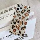 Glossy Leopard Pattern Shockproof TPU Case with Diamond Ring Holder For iPhone 12 Pro Max(White) - 3