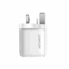 JOYROOM NRT-DY139 20W PD Intelligent Fast Charger, Plug Type: UK Plug(White) - 1