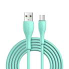 JOYROOM S-1030M8 M8 Bowling Series 2.4A USB to Micro USB TPE Charging Transmission Data Cable, Cable Length:1m(Green) - 1