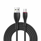 JOYROOM S-1030M8 M8 Bowling Series 2.4A USB to Micro USB TPE Charging Transmission Data Cable, Cable Length:1m(Black) - 1