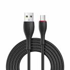 JOYROOM S-2030M8 M8 Bowling Series 2.4A USB to Micro USB TPE Charging Transmission Data Cable, Cable Length:2m(Black) - 1