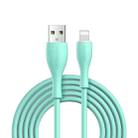 JOYROOM S-2030M8 M8 Bowling Series 2.4A USB to 8 Pin TPE Charging Transmission Data Cable, Cable Length:2m(Green) - 1