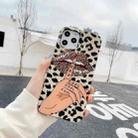 For iPhone 11 IMD Half-coverage TPU Protective Case (Leopard Kiss) - 1