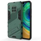 For Huawei Mate 30 Punk Armor 2 in 1 PC + TPU Shockproof Case with Invisible Holder(Green) - 1