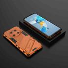 For Huawei Mate 40 Punk Armor 2 in 1 PC + TPU Shockproof Case with Invisible Holder(Orange) - 2