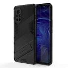 For Huawei Nova 8 Punk Armor 2 in 1 PC + TPU Shockproof Case with Invisible Holder(Black) - 1