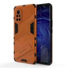For Huawei Nova 8 Punk Armor 2 in 1 PC + TPU Shockproof Case with Invisible Holder(Orange) - 1