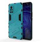 For Huawei Nova 8 Punk Armor 2 in 1 PC + TPU Shockproof Case with Invisible Holder(Blue) - 1