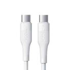 JOYROOM S-1230M3 60W PD Type-C / USB-C to Type-C / USB-C Fast Charging Data Cable, Length:1.2m(White) - 1