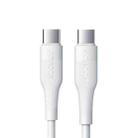 JOYROOM S-1830M3 60W PD Type-C / USB-C to Type-C / USB-C Fast Charging Data Cable, Length:1.8m(White) - 1