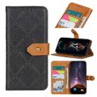 For Xiaomi Redmi K40 / K40 Pro / Mi 11i / Poco F3 European Floral Embossed Copper Buckle Horizontal Flip PU Leather Case with Holder & Card Slots & Wallet & Photo Frame(Black) - 1