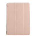 For iPad 10.2 2021 / 2020 / 2019 TPU Horizontal Flip Leather Case, with Three-folding Holder(Gold) - 2