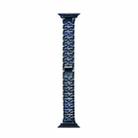 WIWU Three Diamond-Studded Steel Watch Band For Apple Watch Series 9&8&7 41mm / SE 3&SE 2&6&SE&5&4 40mm / 3&2&1 38mm(Blue) - 1