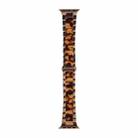 WIWU Resin Watch Band For Apple Watch Series 9&8&7 41mm / SE 3&SE 2&6&SE&5&4 40mm / 3&2&1 38mm(Tortoiseshell) - 1