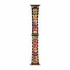 WIWU Resin Watch Band For Apple Watch Series 9&8&7 41mm / SE 3&SE 2&6&SE&5&4 40mm / 3&2&1 38mm(Colorful) - 1