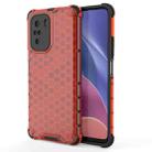 For Xiaomi Redmi K40 / K40 Pro Shockproof Honeycomb PC + TPU Case(Red) - 1