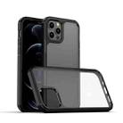 For iPhone 12 / 12 Pro TPU + PC Protective Case(Black) - 1