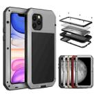 For iPhone 11 Metal Armor Triple Proofing  Protective Case(Silver) - 1