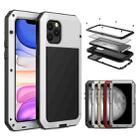 For iPhone 11 Metal Armor Triple Proofing  Protective Case(White) - 1