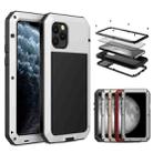 For iPhone 11 Pro Metal Armor Triple Proofing  Protective Case(White) - 1