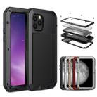 For iPhone 11 Pro Max Metal Armor Triple Proofing  Protective Case(Black) - 1