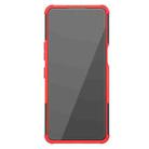 For LG Stylo 7 5G Tire Texture Shockproof TPU+PC Protective Case with Holder(Red) - 3
