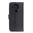 For Nokia 7.3 KHAZNEH Cowhide Texture Horizontal Flip Leather Case with Holder & Card Slots & Wallet(Black) - 3